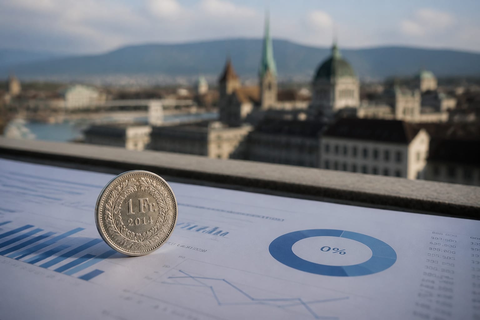 0% dob&acirc;ndă-cheie p&acirc;nă &icirc;n 2027 &icirc;ntr-o economie europeană. Cum ajunge Elveția aici c&acirc;nd Rom&acirc;nia trece de 10,4% la inflație