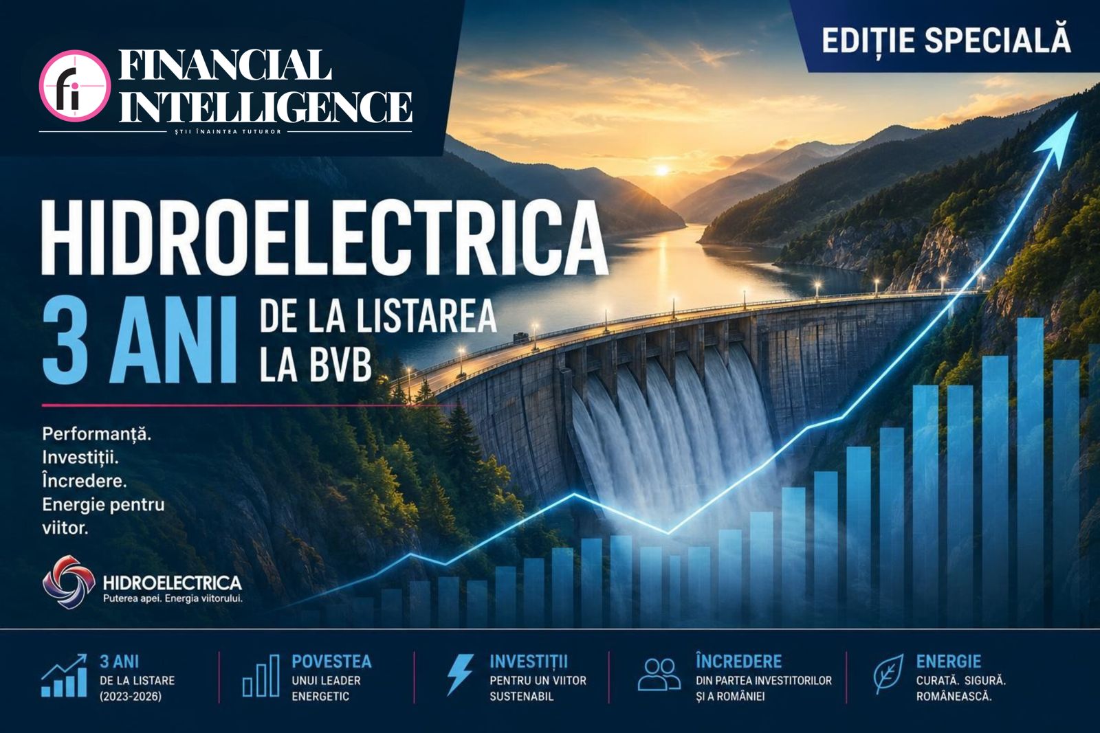 3 ani de la listarea Hidroelectrica la Bursa de Valori București