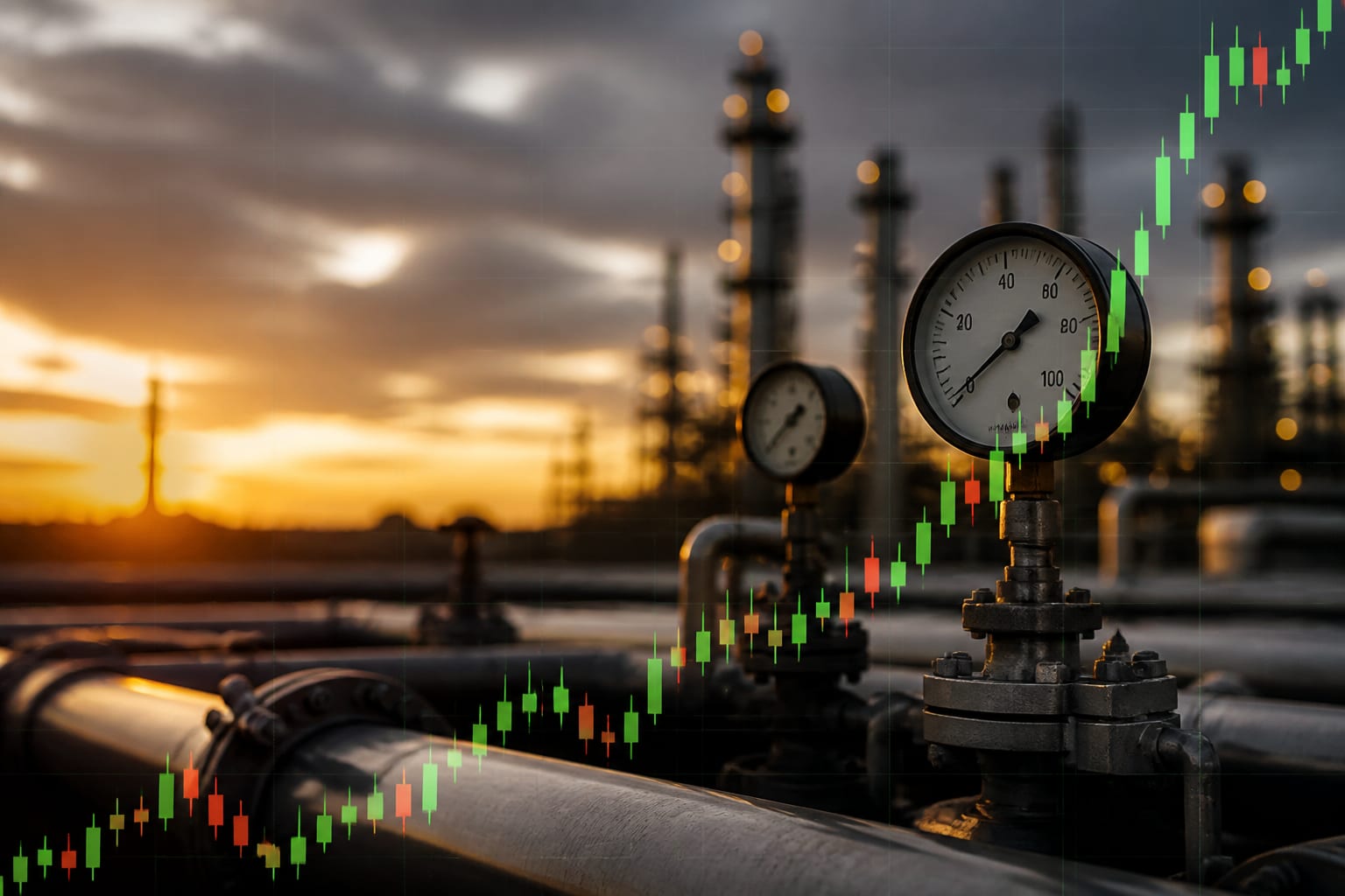 60 euro/MWh și plus 50% &icirc;ntr-o lună. De ce devine gazul mai greu de bugetat pentru industria europeană