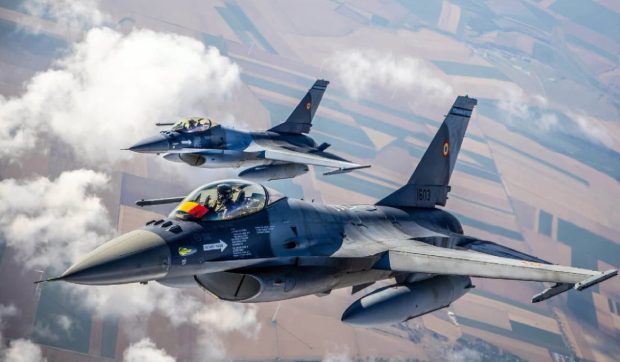 A treia dronă dobor&acirc;tă de un avion F-16 &icirc;n spațiul aerian rom&acirc;nesc &icirc;n ultimele trei zile. Incidentul de duminică a avut loc &icirc;n zona Sulina-Chilia