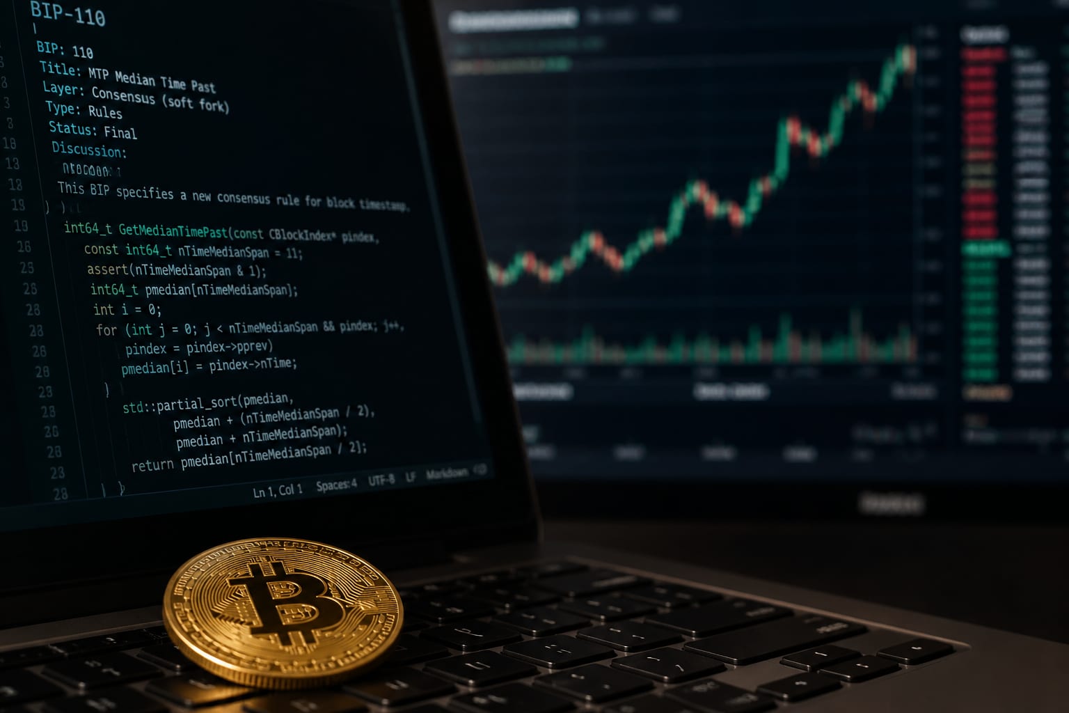 Bitcoin a atins aproape 64.800 de dolari, dar propunerea BIP-110 divizează rețeaua