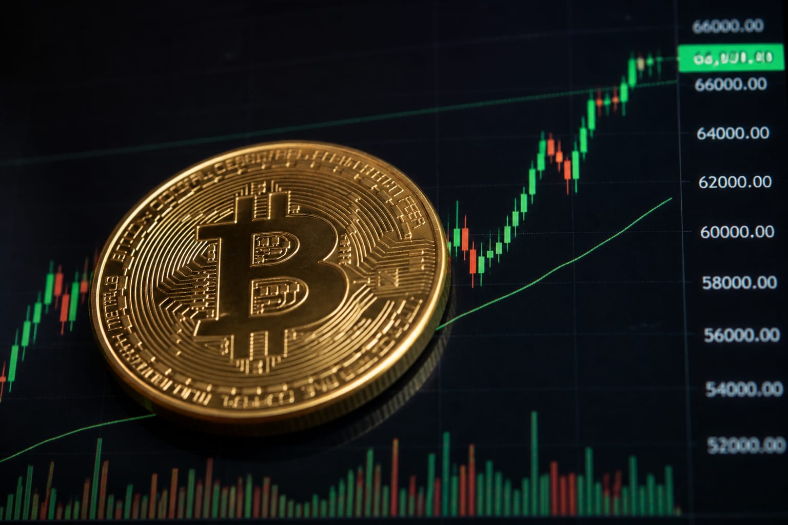 Bitcoin a depășit 66.000 de dolari. Un zvon despre CLARITY Act a &icirc;mpins piața la maximul ultimelor șapte săptăm&acirc;ni