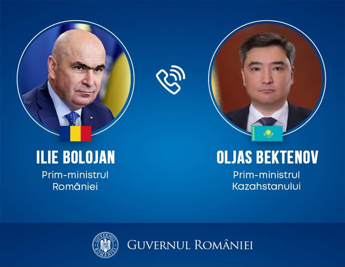 Bolojan a discutat cu premierul Kazahstanului despre securitatea aprovizionării cu țiței și funcționarea conductei CPC