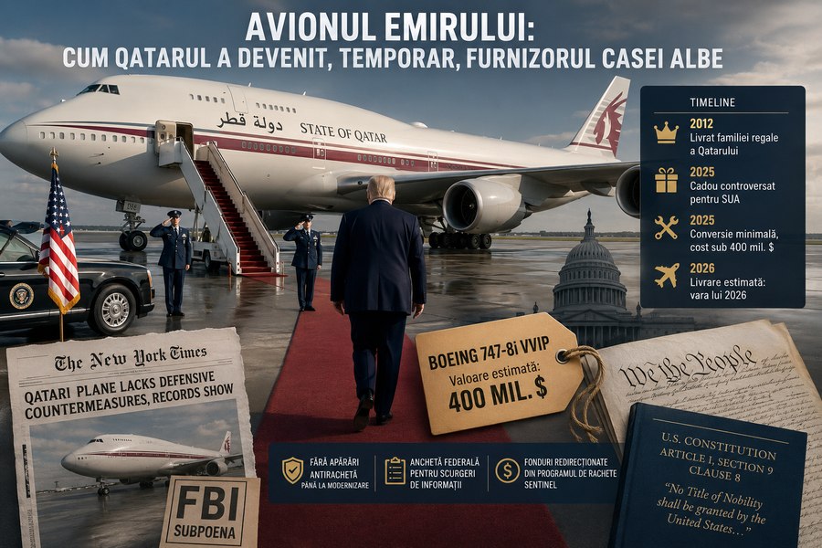 De ce nu a folosit Trump avionul Air Force One la &icirc;ntoarcerea de la Ankara?