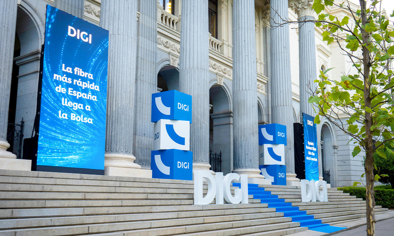 DIGI Spain debutează la tranzacționare pe bursele de valori din Spania, &icirc;n urma unei oferte publice inițiale de succes
