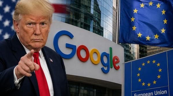 Donald Trump sare &icirc;n apărarea Google și lansează un avertisment dur către UE