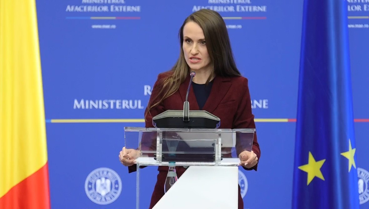 DRONĂ DOBOR&Acirc;TĂ LA BUZĂU - Ministrul de Externe Oana Ţoiu, pentru Fox News Digital: Graniţele şi suveranitatea noastră nu sunt negociabile, iar armata noastră, poliţia aeriană NATO vor continua să monitorizeze frontiera terestră, Dunărea şi Marea Neagră