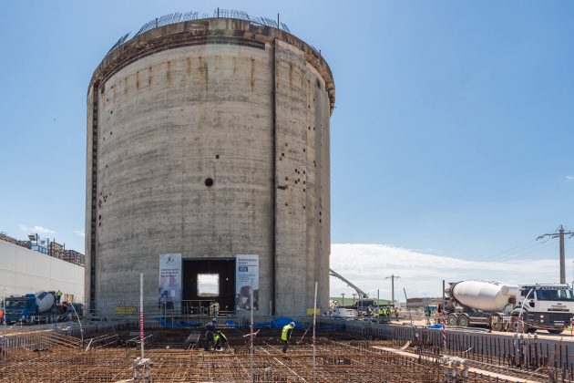 FOTO Reactorul 1 de la Cernavodă: A fost realizată prima turnare continuă de beton pentru structurile permanente, &icirc;n cadrul retehnologizării