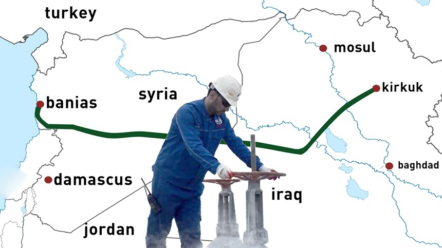 Irakul şi Siria vor reconstrui o conductă petrolieră spre Marea Mediterană pentru a reduce dependenţa de Str&acirc;mtoarea Ormuz