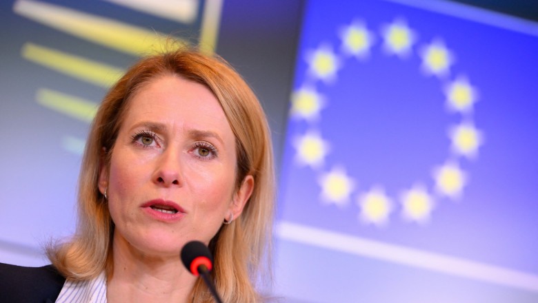 Kaja Kallas avertizează că Rusia vrea &bdquo;să &icirc;ntindă o capcană Uniunii Europene&rdquo;: &bdquo;Să nu cădem &icirc;n ea&rdquo;