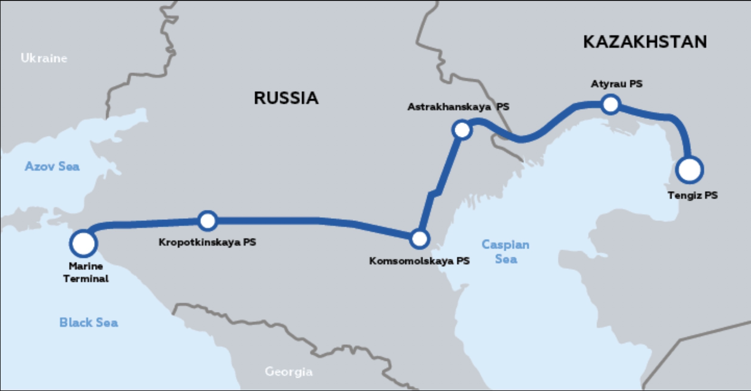 Kazahstanul anunţă că reduce producţia de petrol &icirc;n urma atacurilor cu drone asupra principalului port de export la Marea Neagră şi confirmă că operaţiunile de &icirc;ncărcare a conductei CPC au fost suspendate din motive de siguranţă