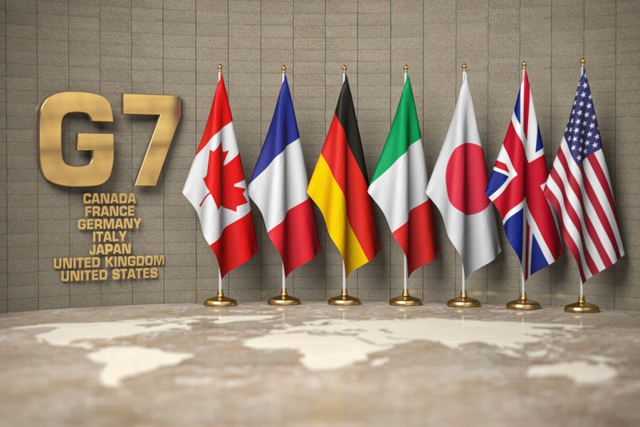 Macron &icirc;ncearcă să apropie China de agenda G7 privind dezechilibrele comerciale globale