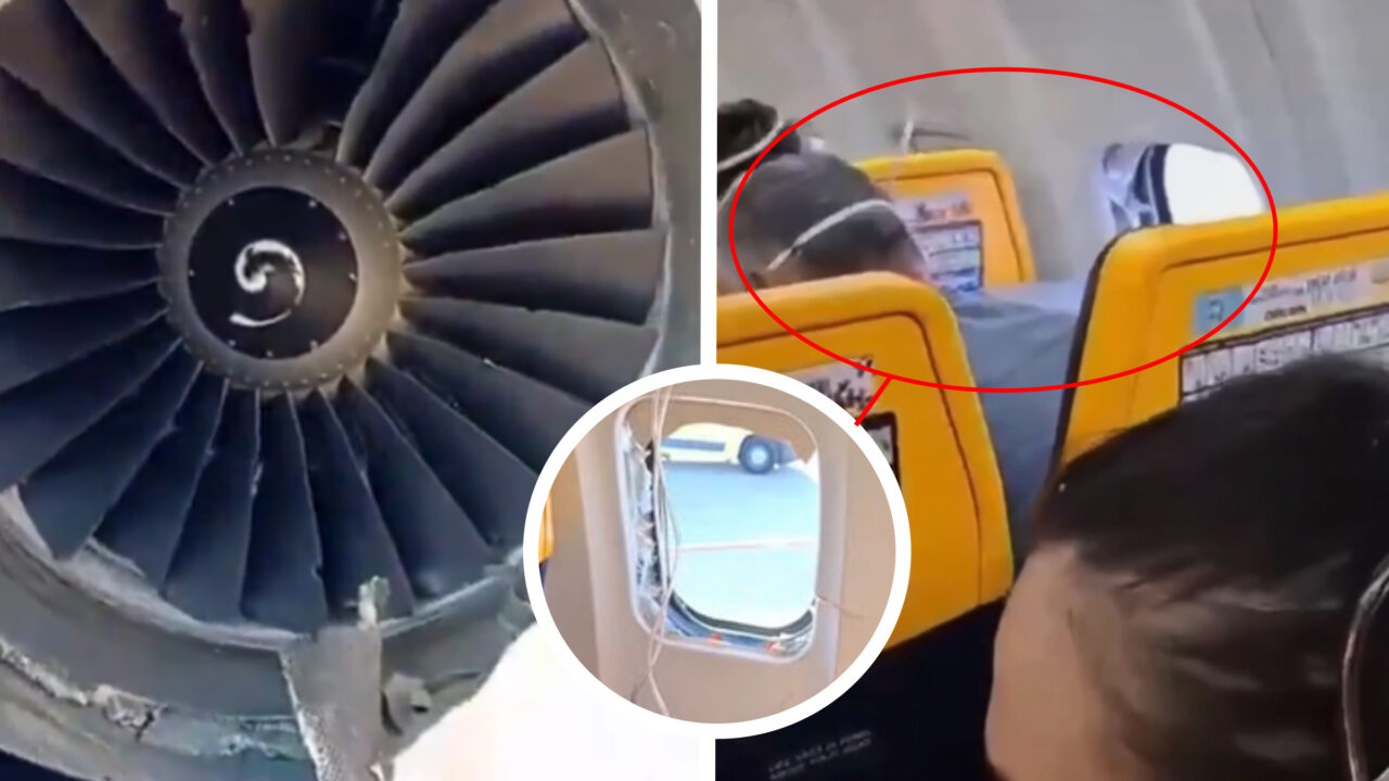 Noi imagini de la bordul Boeingului Ryanair: Cum a fost salvat pasagerul &bdquo;al cărui cap și umeri se aflau &icirc;n afara aeronavei&rdquo;