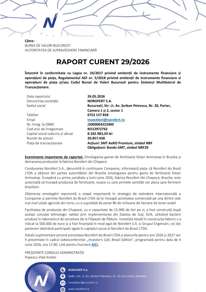 NOROFERT S.A. (NRF)