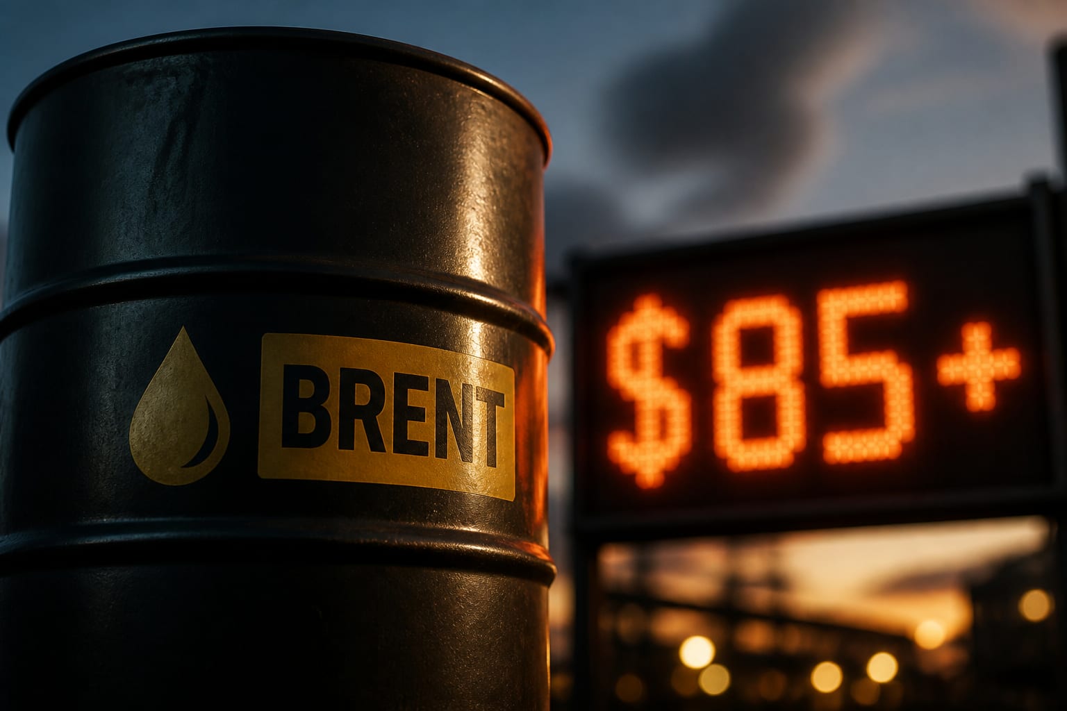 Petrolul Brent a depășit 85 de dolari pe baril