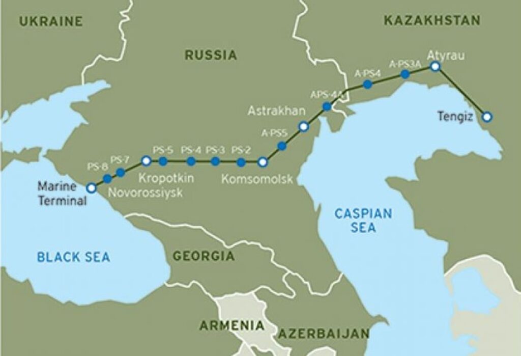 Petrolul din Kazahstan, principala sursă pentru Rom&acirc;nia, blocat după atacurile din Marea Neagră / Avertisment: Motorina ar putea ajunge la 11 lei/l dacă situația persistă