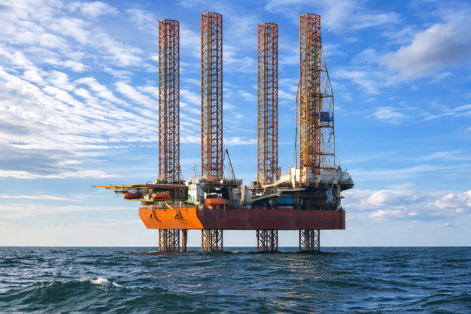 Platforma de 7.500 de tone pentru Neptun Deep a plecat spre Marea Neagră.