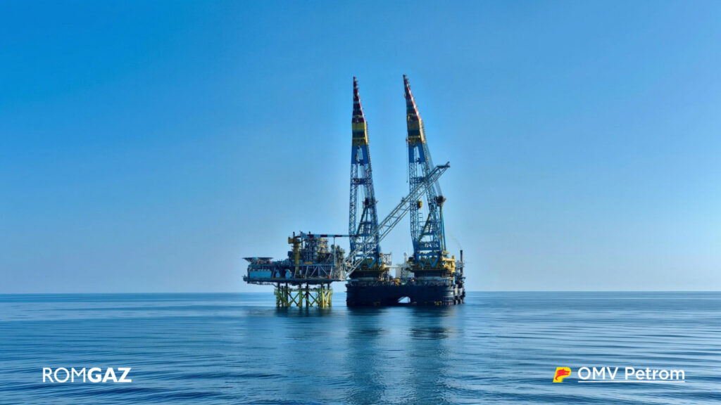 Platforma de producție offshore a gazelor din Neptun Deep a fost instalată &icirc;n largul Marii Negre. C&acirc;nd va fi produsă prima moleculă de gaz