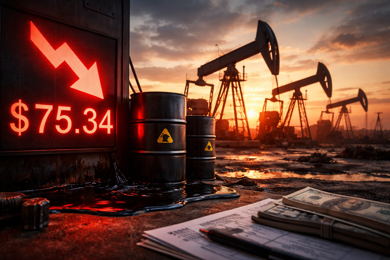 Prețul petrolului a scăzut cu 1.65% după anunțul lui Trump privind un acord cu Iranul