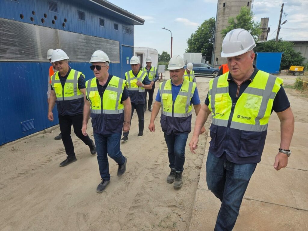 Proiectul strategic al Transgaz Ghercești&ndash;Jitaru avansează. Directorul general Ion Sterian a verificat șantierul investiției de 374 milioane de lei