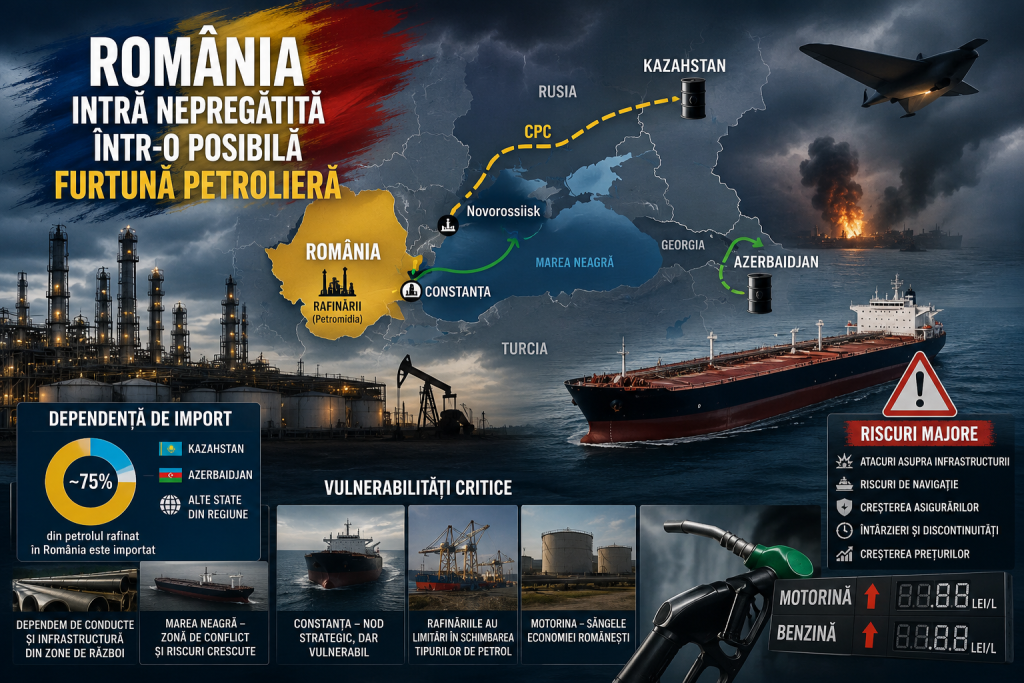 Rom&acirc;nia intră nepregătită &icirc;ntr-o posibilă furtună petrolieră (Dumitru Chisăliță)