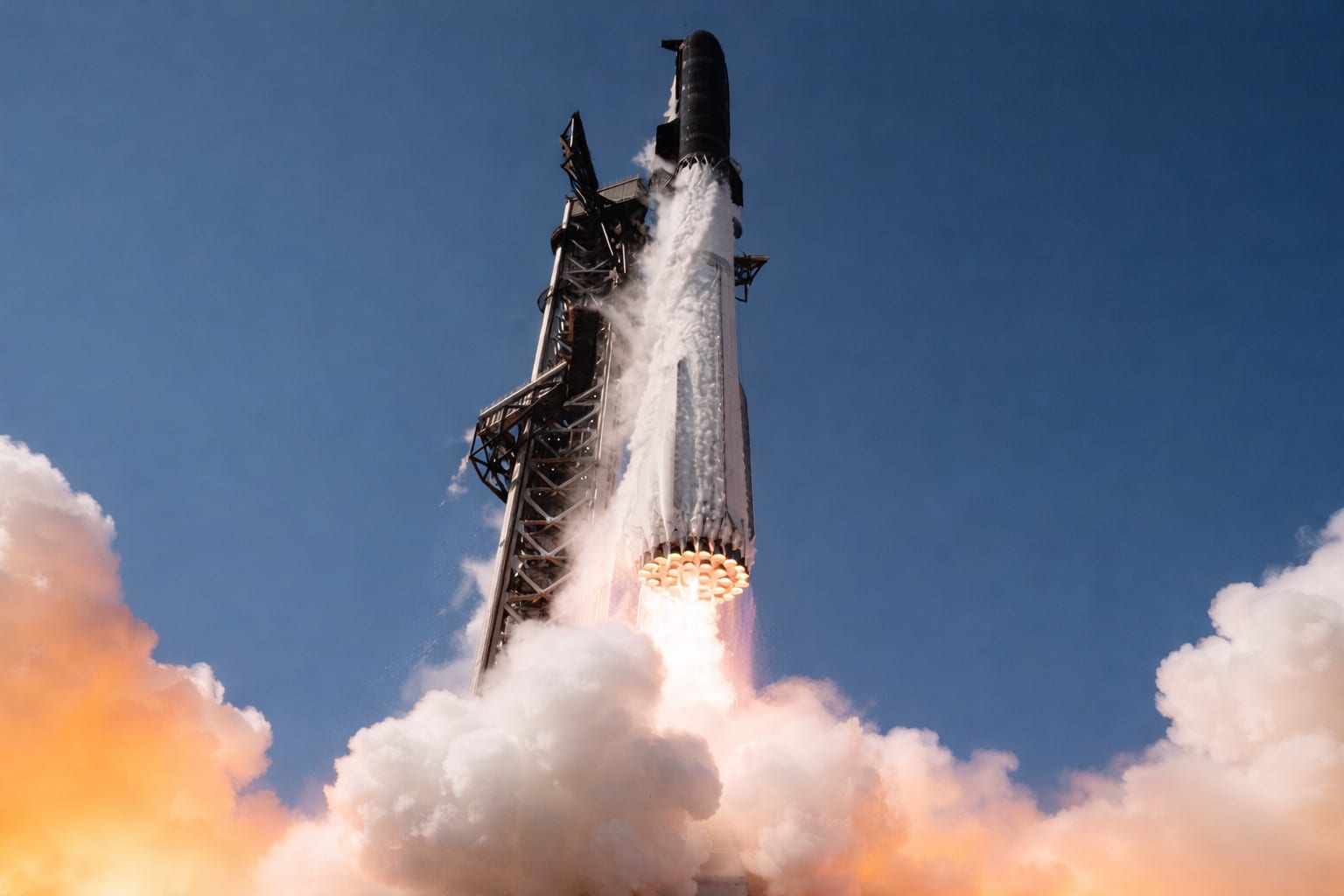 SpaceX lansează zborul 13 al Starship cu 20 de sateliți V3
