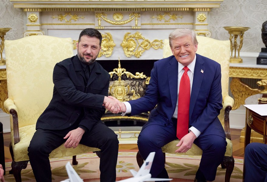 Trump și Zelenski, &icirc;nt&acirc;lnire cu ușile &icirc;nchise &icirc;nainte de slujba de &icirc;nmorm&acirc;ntare a lui Lindsey Graham
