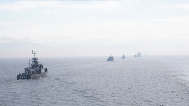 Ucraina a lovit nave militare &icirc;n Marea Caspică. Unele dintre vasele atacate transportau armament către Iran