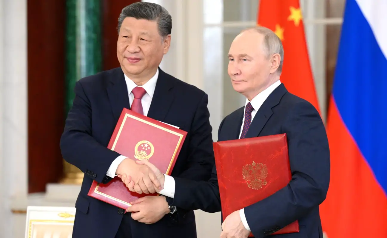 Xi Jinping și Putin critică dominația globală occidentală. Liderii avertizează asupra revenirii la &bdquo;legea junglei&rdquo;