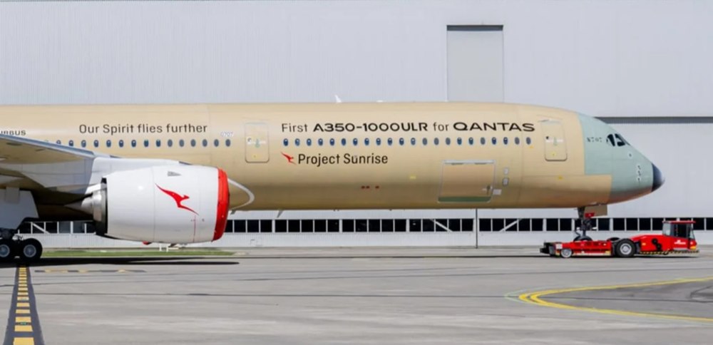 Zbor direct de aproape 17.000 km &icirc;ntre Franța și Australia. Avionul testat de Qantas