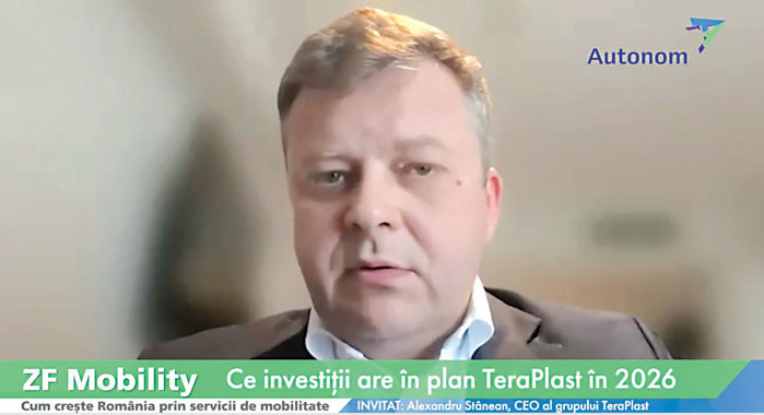 ZF Mobility, un proiect ZF & Autonom. Alexandru St&acirc;nean, CEO, TeraPlast: &bdquo;Rezultatele primului trimestru nu sunt pe placul meu şi sunt convins că nici pe placul investitorilor&ldquo;. Bugetul anual răm&acirc;ne &icirc;n picioare, pe trei pariuri majore