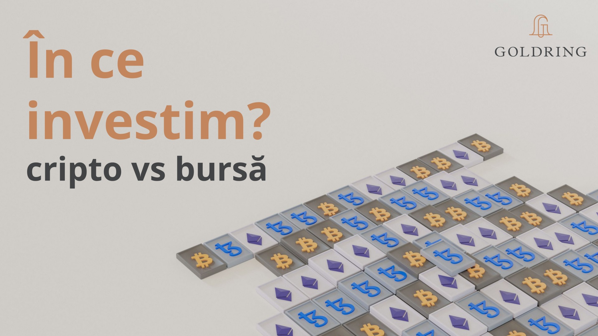 În ce investim? Cripto sau bursă?