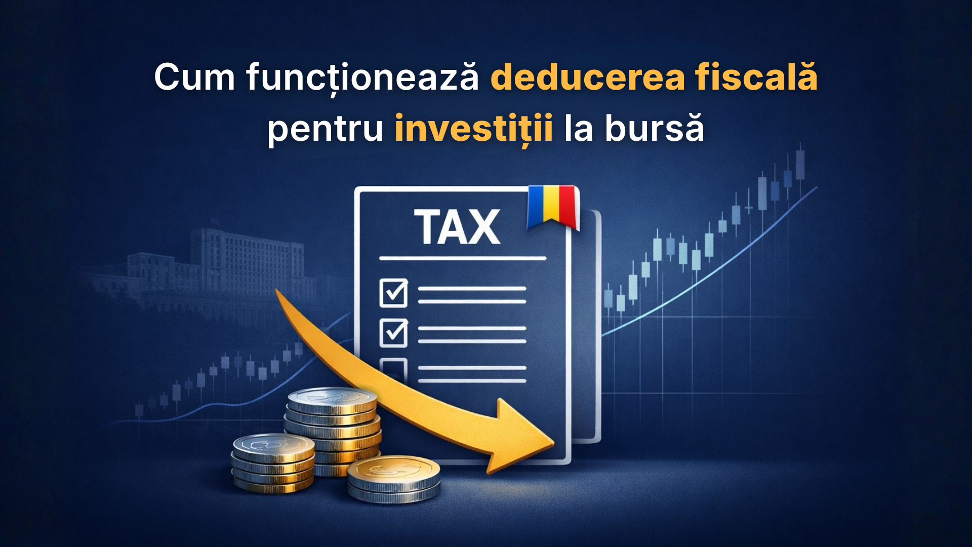 Cum funcționează deducerea fiscală pentru investiții la bursă