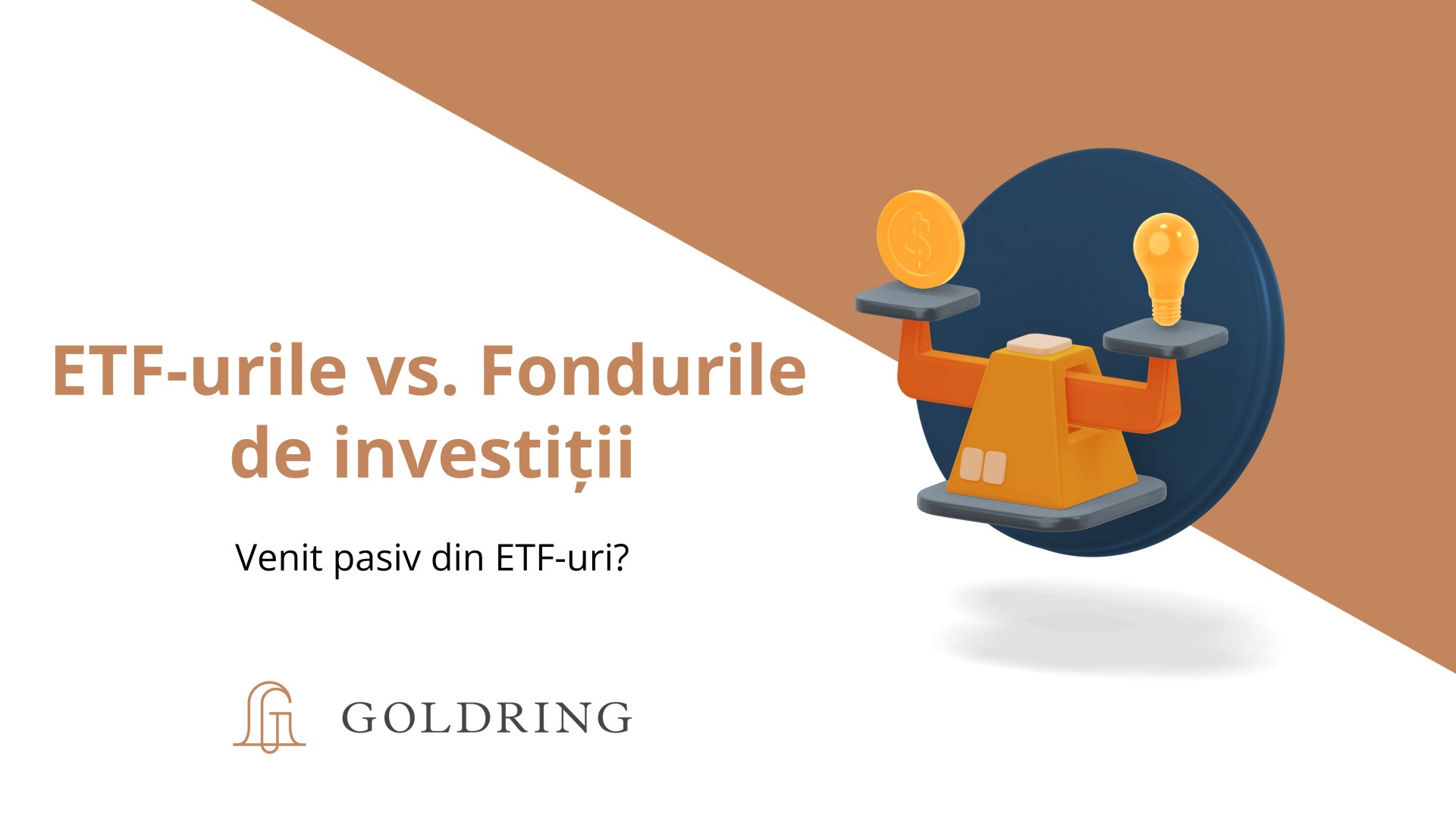 ETF-urile vs. Fondurile de investiții. Venit pasiv din ETF?
