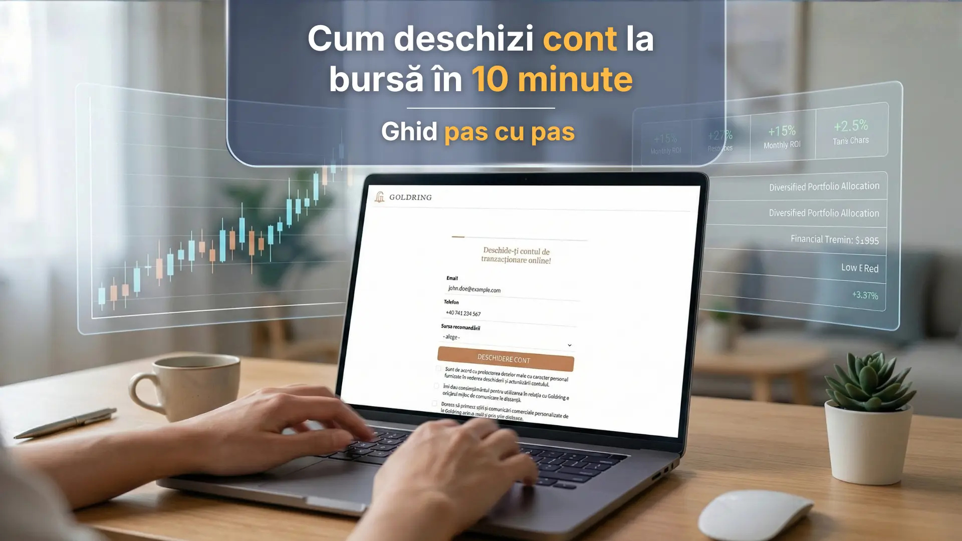 Cum deschizi cont la bursă în 10 minute | Goldring 2026